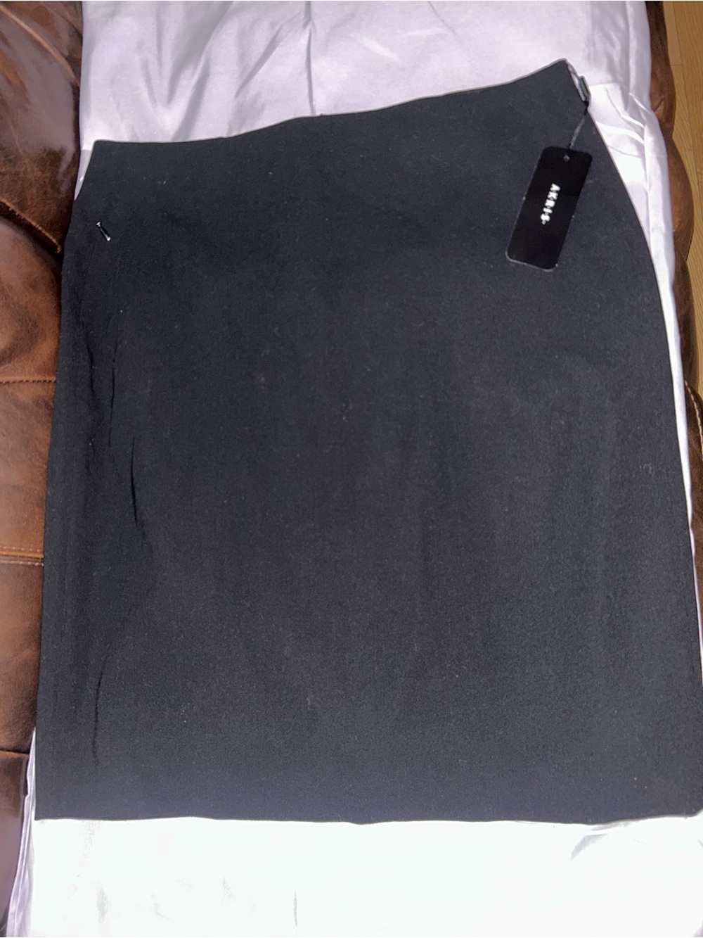 Akris Black Tailored Pencil Skirt